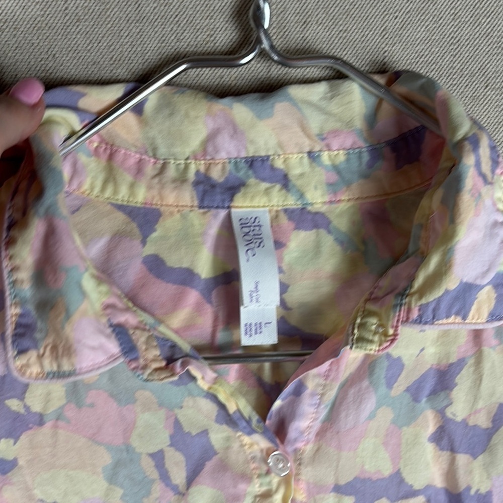Stars Above > Pastel Abstract Pajama Set Large - Picture 9 of 12